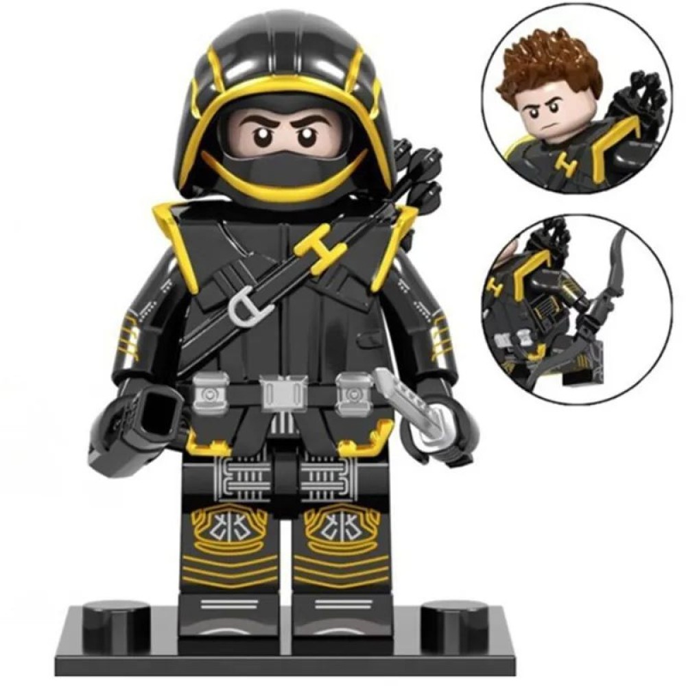 lego minifigure Marvel Minifigure Hawkeye Marvel building block bricks toys