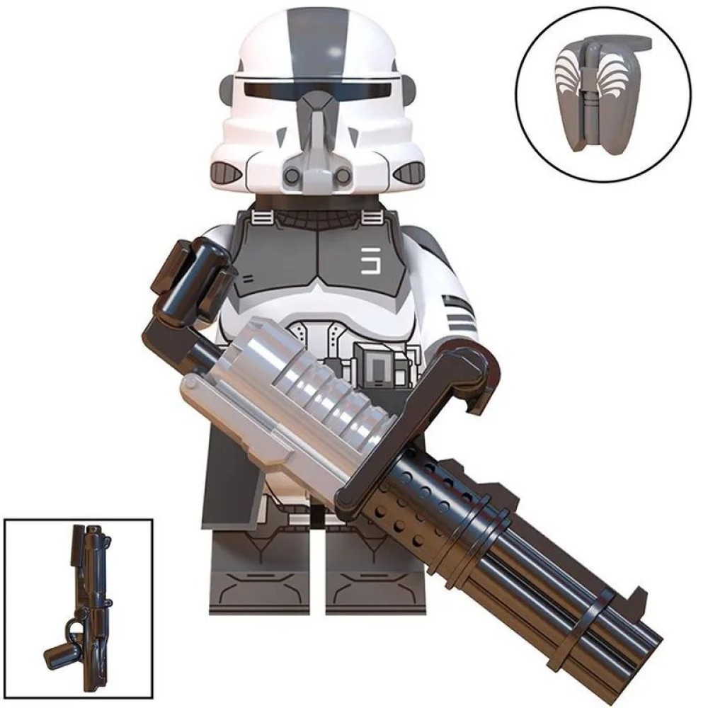 lego minifigure Star Wars Minifigure Heavy Infantry Wolfe Pack Star Wars building block bricks toys lego minifigure Star Wars Minifigure Heavy Infantry Wolfe Pack Star Wars building block bricks toys