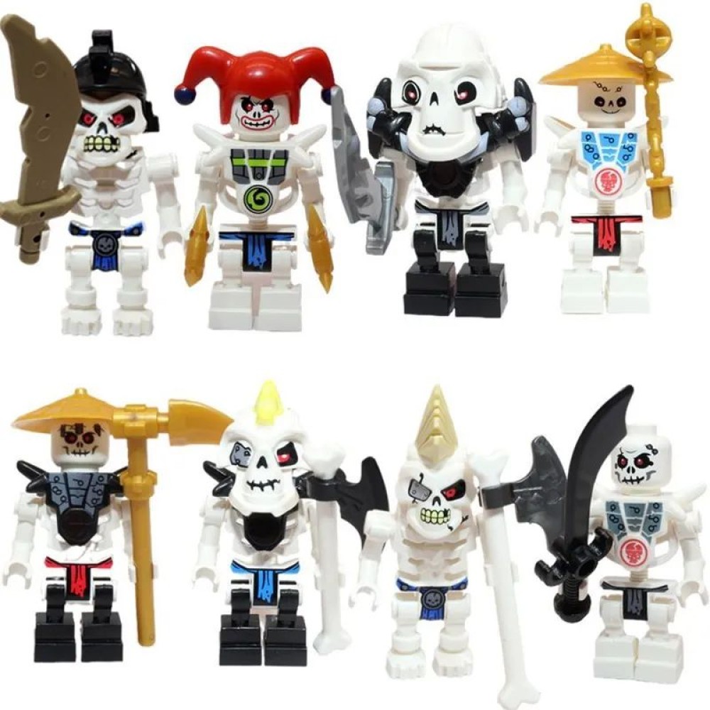 lego minifigure Ninjago Minifigure Ninjago Skeleton Army NINJAGO building block bricks toys lego minifigure Ninjago Minifigure Ninjago Skeleton Army NINJAGO building block bricks toys