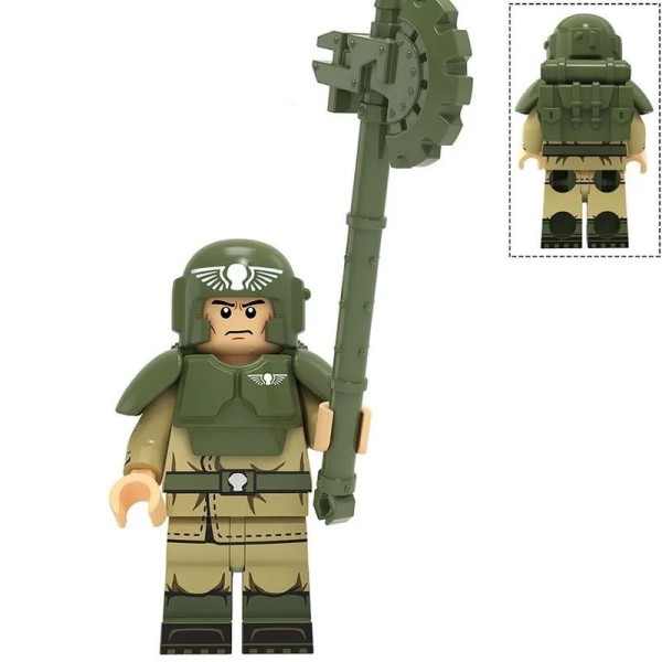 Warhammer 40k Minifigure Astra Militarum Imperial Guard Soldier