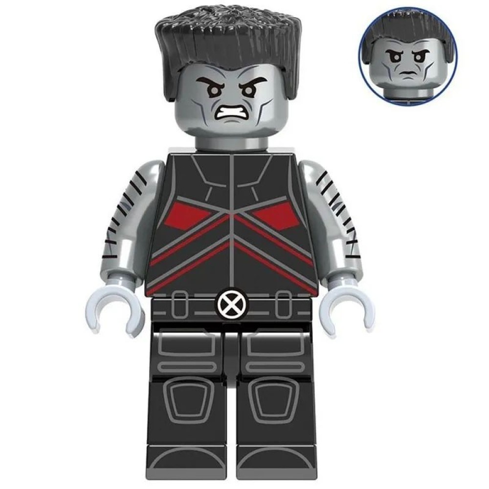 lego minifigure Marvel Minifigure Colossus Marvel building block bricks toys lego minifigure Marvel Minifigure Colossus Marvel building block bricks toys