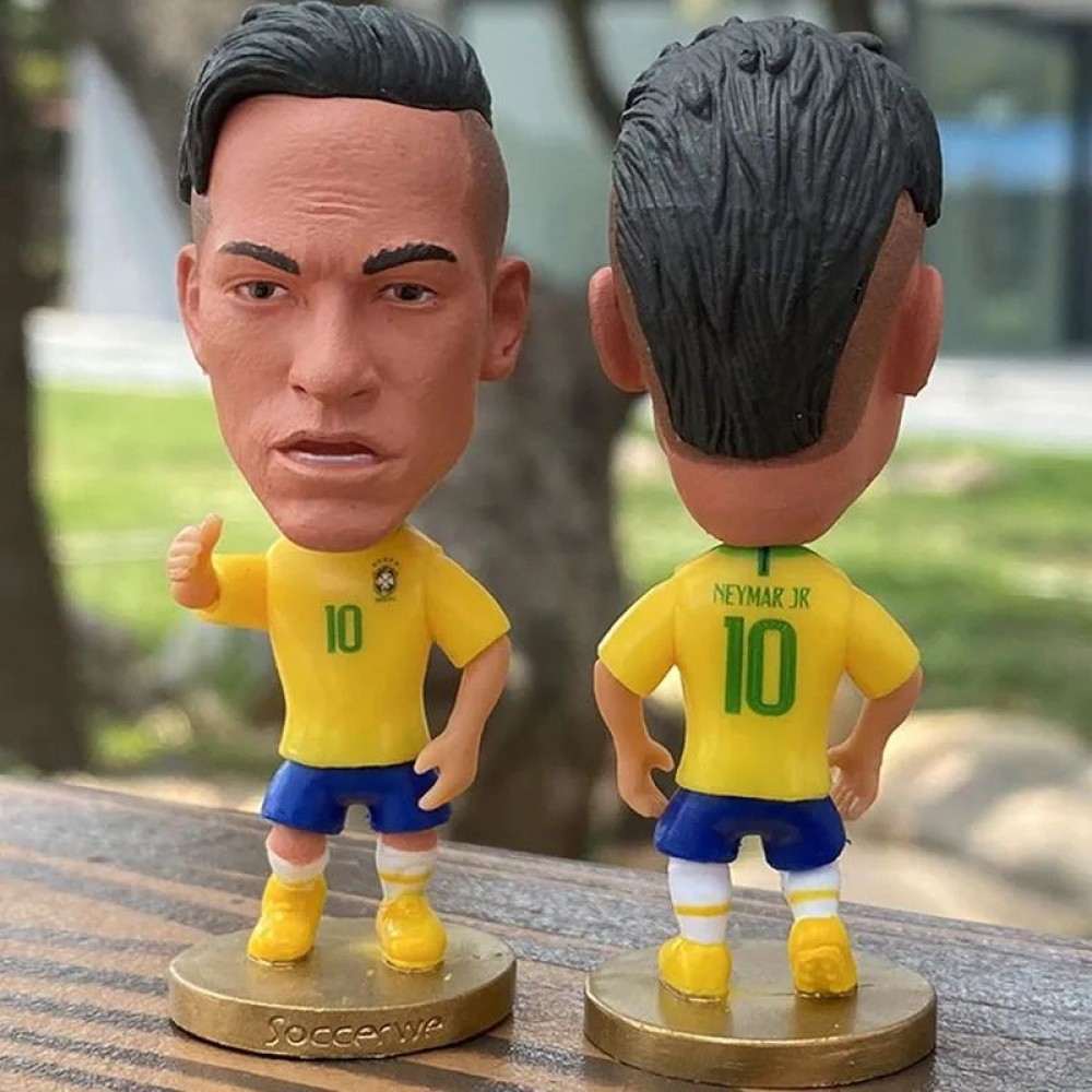 lego minifigure Soccerwe Minifigure of Footballer Neymar (Brazil National Team) Minifigures building block bricks toys lego minifigure Soccerwe Minifigure of Footballer Neymar (Brazil National Team) Minifigures building block bricks toys