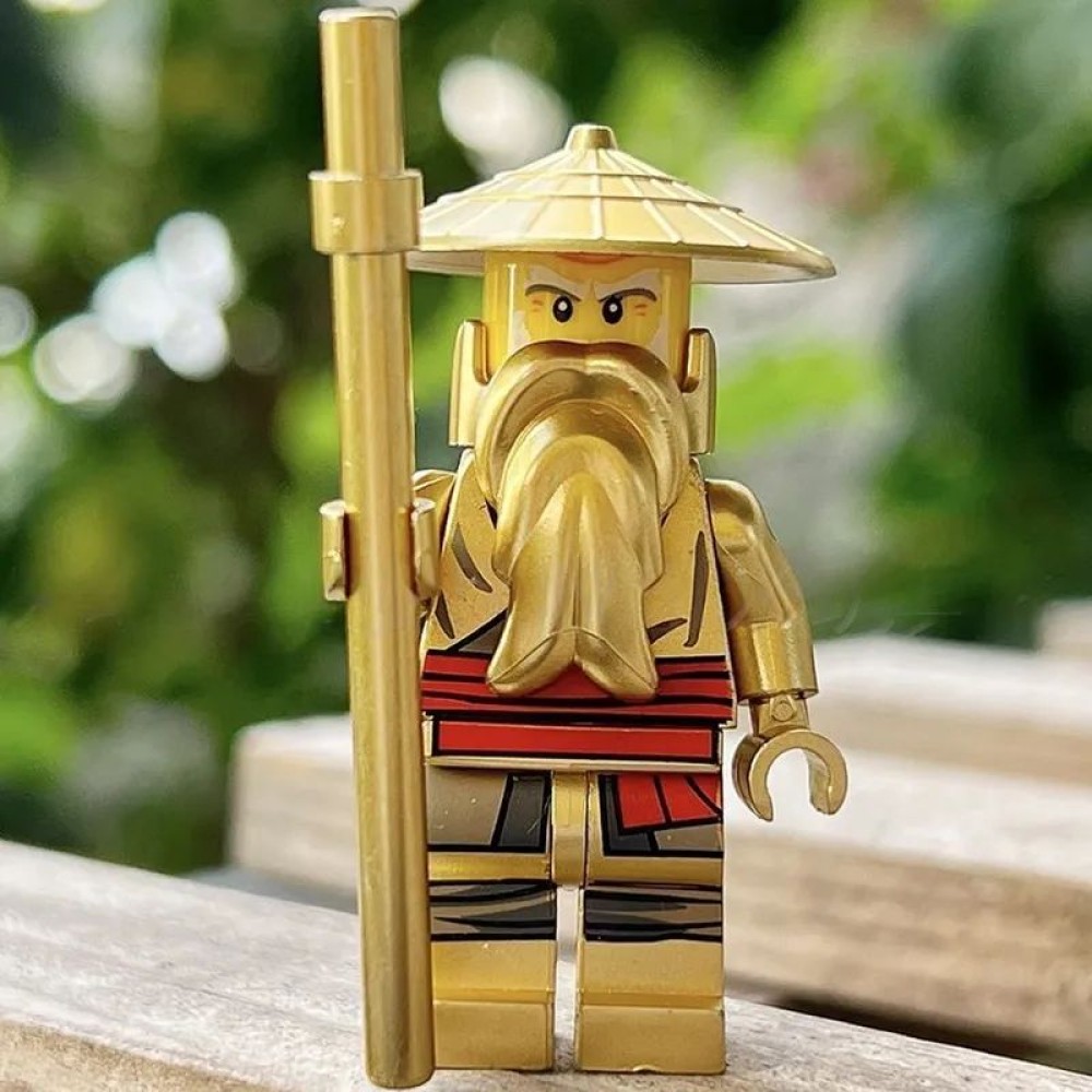 lego minifigure Ninjago Ninja Minifigure Master Wu NINJAGO building block bricks toys lego minifigure Ninjago Ninja Minifigure Master Wu NINJAGO building block bricks toys