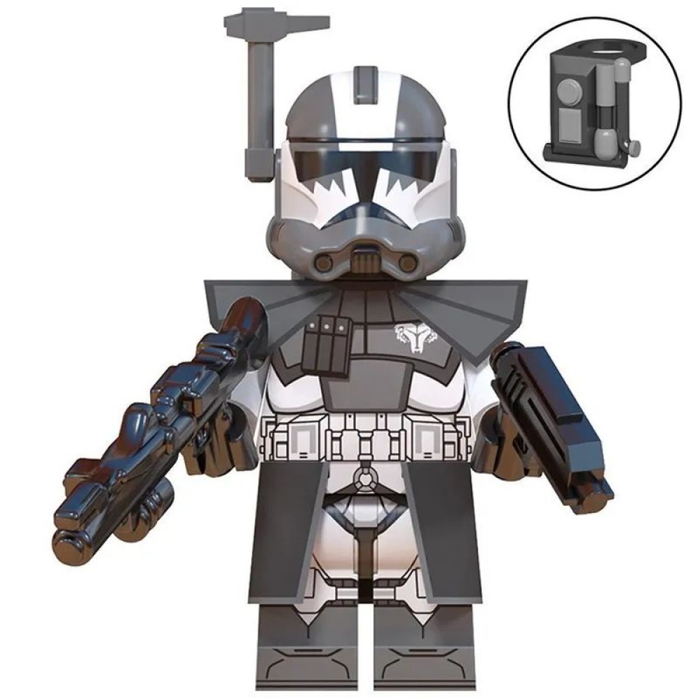 lego minifigure Star Wars Minifigure Wolf Pack Captain Star Wars building block bricks toys lego minifigure Star Wars Minifigure Wolf Pack Captain Star Wars building block bricks toys