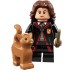 Minifigure of Harry Potter Hermione Granger and cat Crookshanks