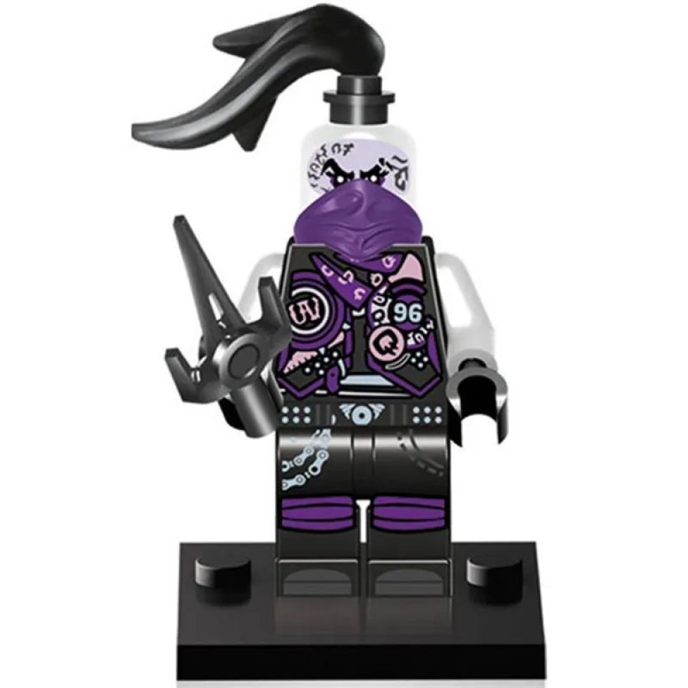 lego minifigure Ninjago Ninja Minifigure Ultraviolet NINJAGO building block bricks toys lego minifigure Ninjago Ninja Minifigure Ultraviolet NINJAGO building block bricks toys