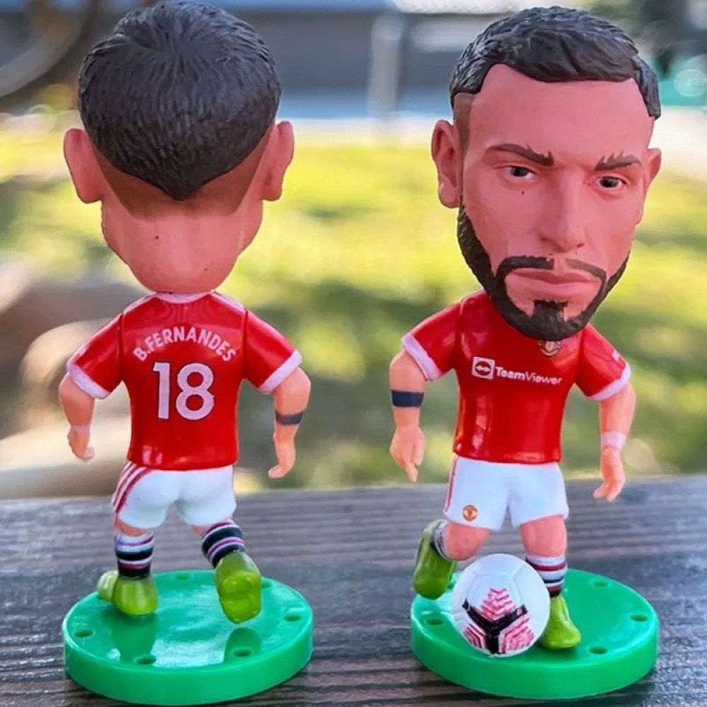 lego minifigure Soccerwe Football Player Minifigure Bruno Fernandes (Manchester United) Minifigures building block bricks toys lego minifigure Soccerwe Football Player Minifigure Bruno Fernandes (Manchester United) Minifigures building block bricks toys