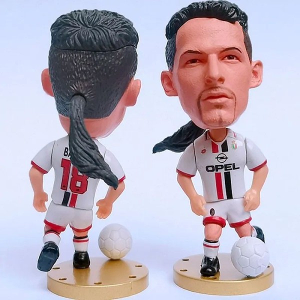 Soccerwe Football Player Minifigure Roberto Baggio (AC Milan) Soccerwe Football Player Minifigure Roberto Baggio (AC Milan)