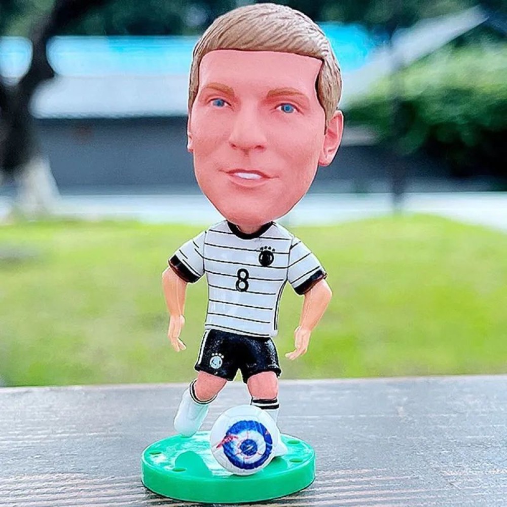 lego minifigure Soccerwe Minifigure of Footballer Toni Kroos (Germany National Team) Minifigures building block bricks toys