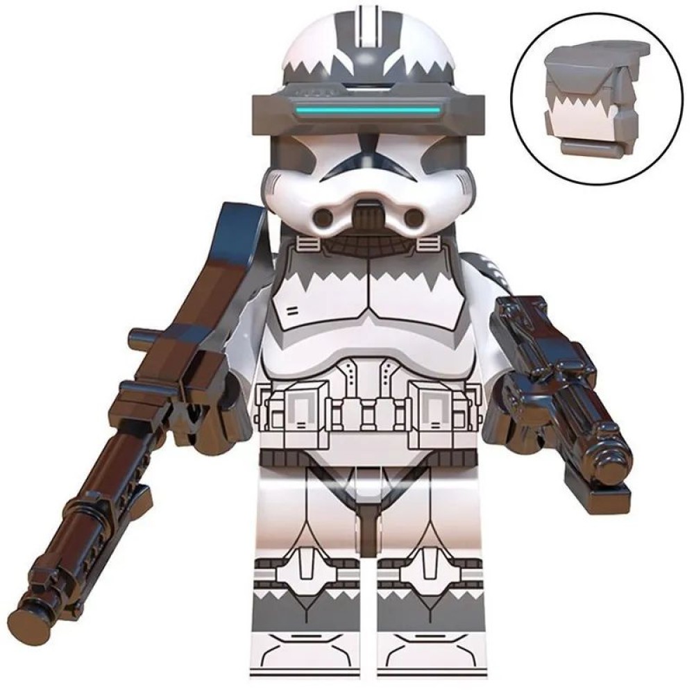 lego minifigure Star Wars Minifigure Sergeant Wolfsquad Star Wars building block bricks toys lego minifigure Star Wars Minifigure Sergeant Wolfsquad Star Wars building block bricks toys