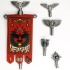 Warhammer 40k Minifigure Banner of the Blood Ravens