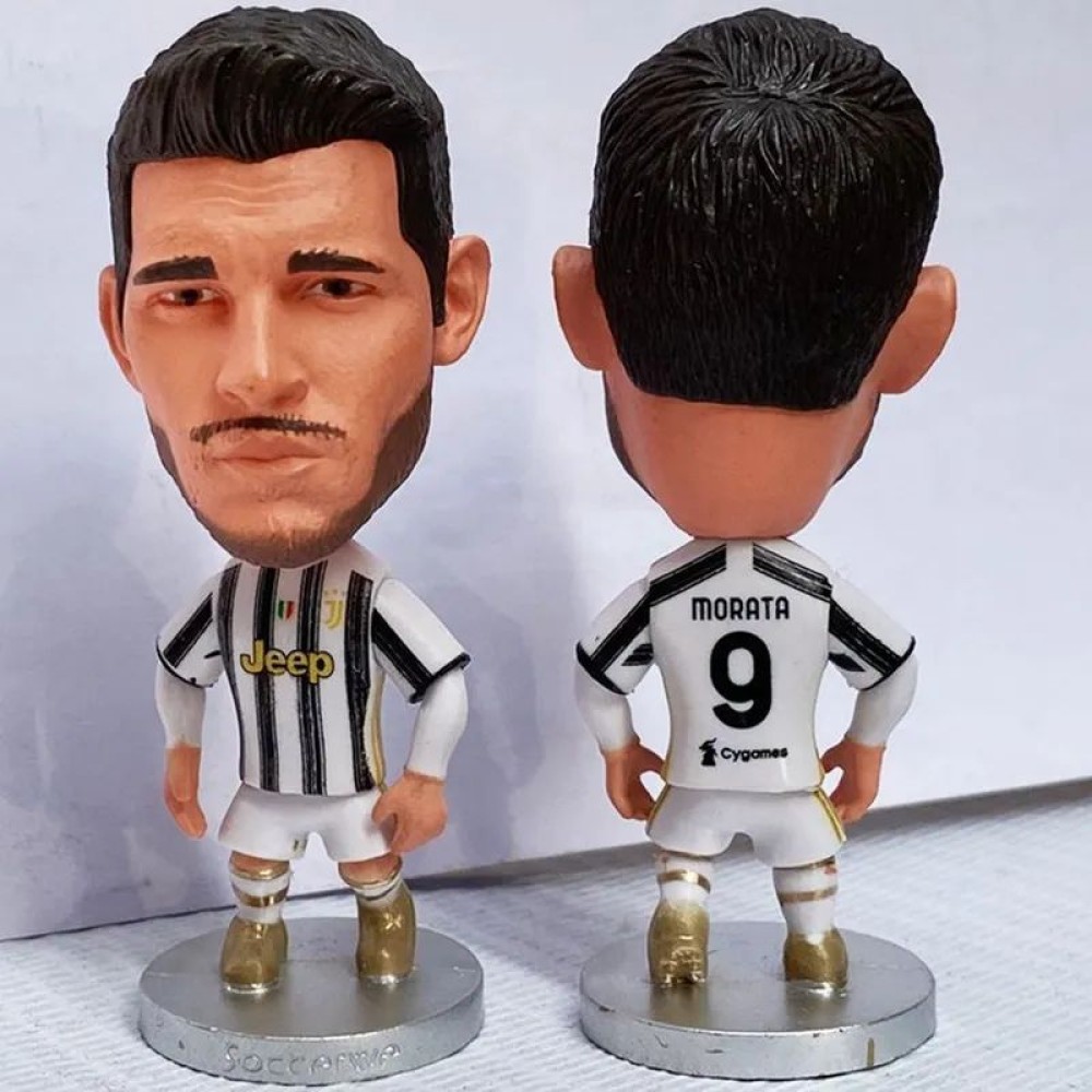 lego minifigure Soccerwe Minifigure of Footballer Alvaro Morata (Juventus) Minifigures building block bricks toys lego minifigure Soccerwe Minifigure of Footballer Alvaro Morata (Juventus) Minifigures building block bricks toys