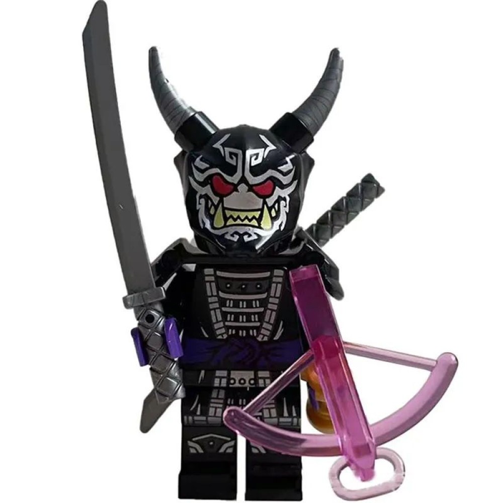lego minifigure Ninjago Ninja Minifigure Garmadon in Oni form NINJAGO building block bricks toys lego minifigure Ninjago Ninja Minifigure Garmadon in Oni form NINJAGO building block bricks toys