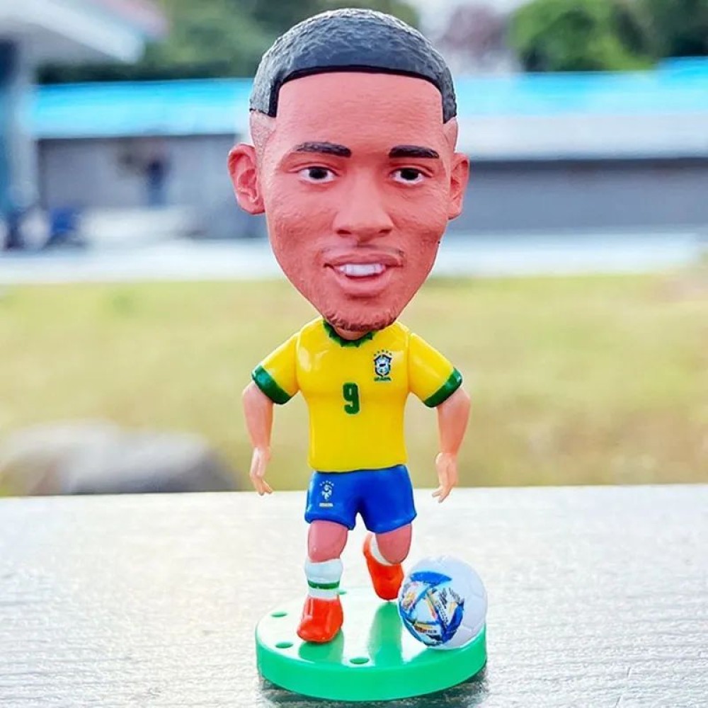 lego minifigure Soccerwe Minifigure of Footballer Gabriel Jesus (Brazil National Team) Minifigures building block bricks toys lego minifigure Soccerwe Minifigure of Footballer Gabriel Jesus (Brazil National Team) Minifigures building block bricks toys
