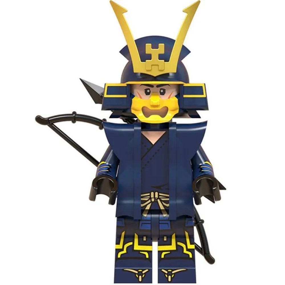 lego minifigure Castle Knights Minifigure samurai archer Minifigures building block bricks toys