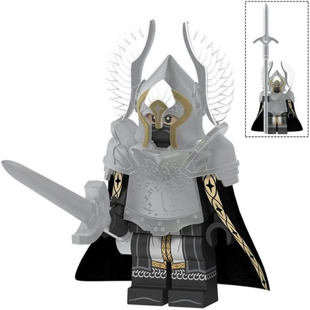 lego minifigure Castle Knights Minifigure Knight-Paladin Minifigures building block bricks toys