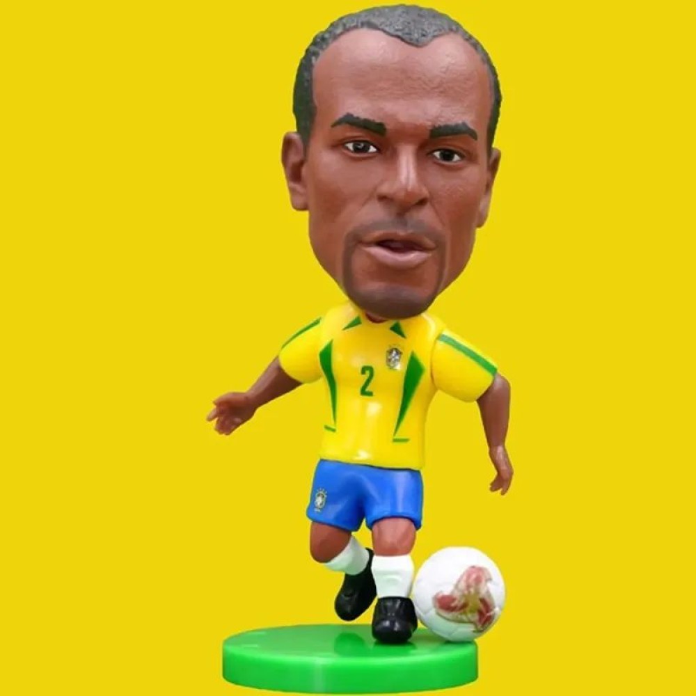 lego minifigure Soccerwe Minifigure of Cafu (Brazil National Team) Minifigures building block bricks toys lego minifigure Soccerwe Minifigure of Cafu (Brazil National Team) Minifigures building block bricks toys