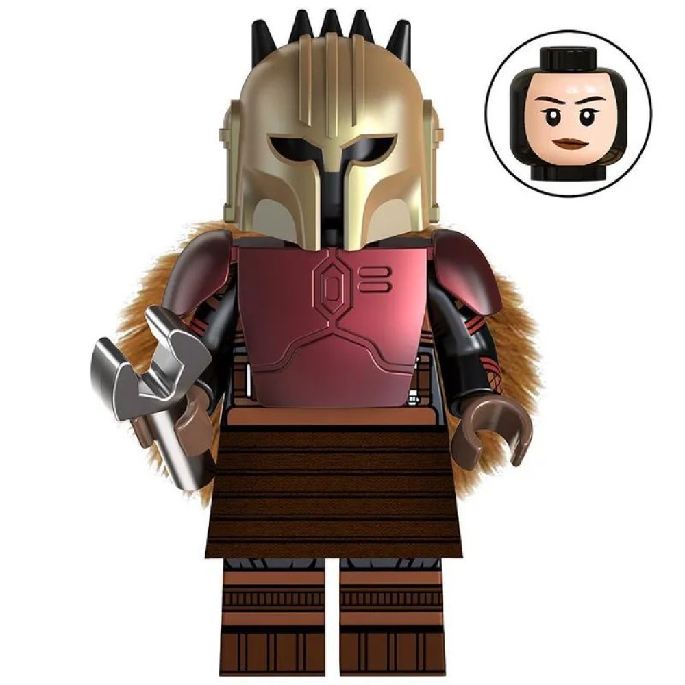 lego minifigure Star Wars Minifigure Weaponsmith Mandalorian Blacksmith Star Wars building block bricks toys lego minifigure Star Wars Minifigure Weaponsmith Mandalorian Blacksmith Star Wars building block bricks toys