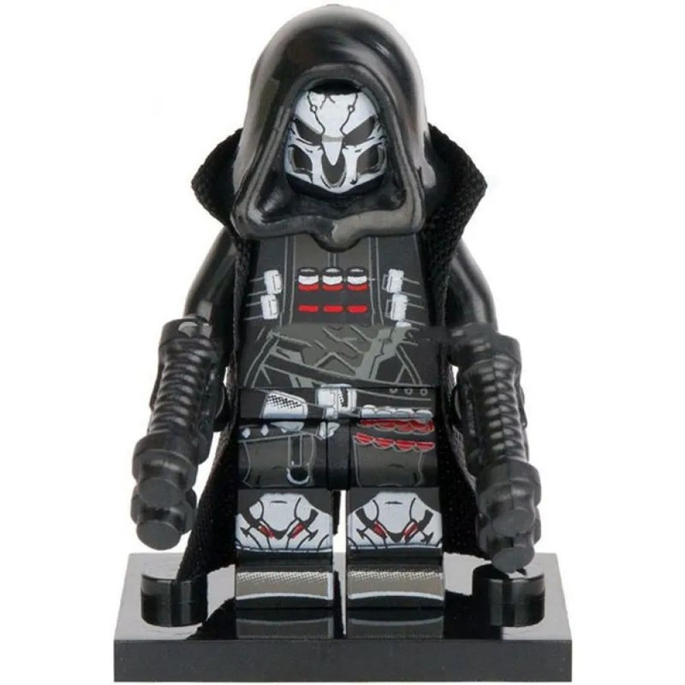 lego minifigure Overwatch Minifigure Reaper Grim Reaper Movie Minifigure building block bricks toys lego minifigure Overwatch Minifigure Reaper Grim Reaper Movie Minifigure building block bricks toys