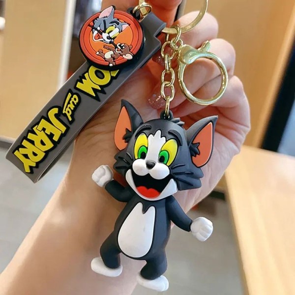Tom Tom and Jerry Keychain