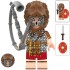 Castle Knights Minifigure Roman bucinator in lion's helmet