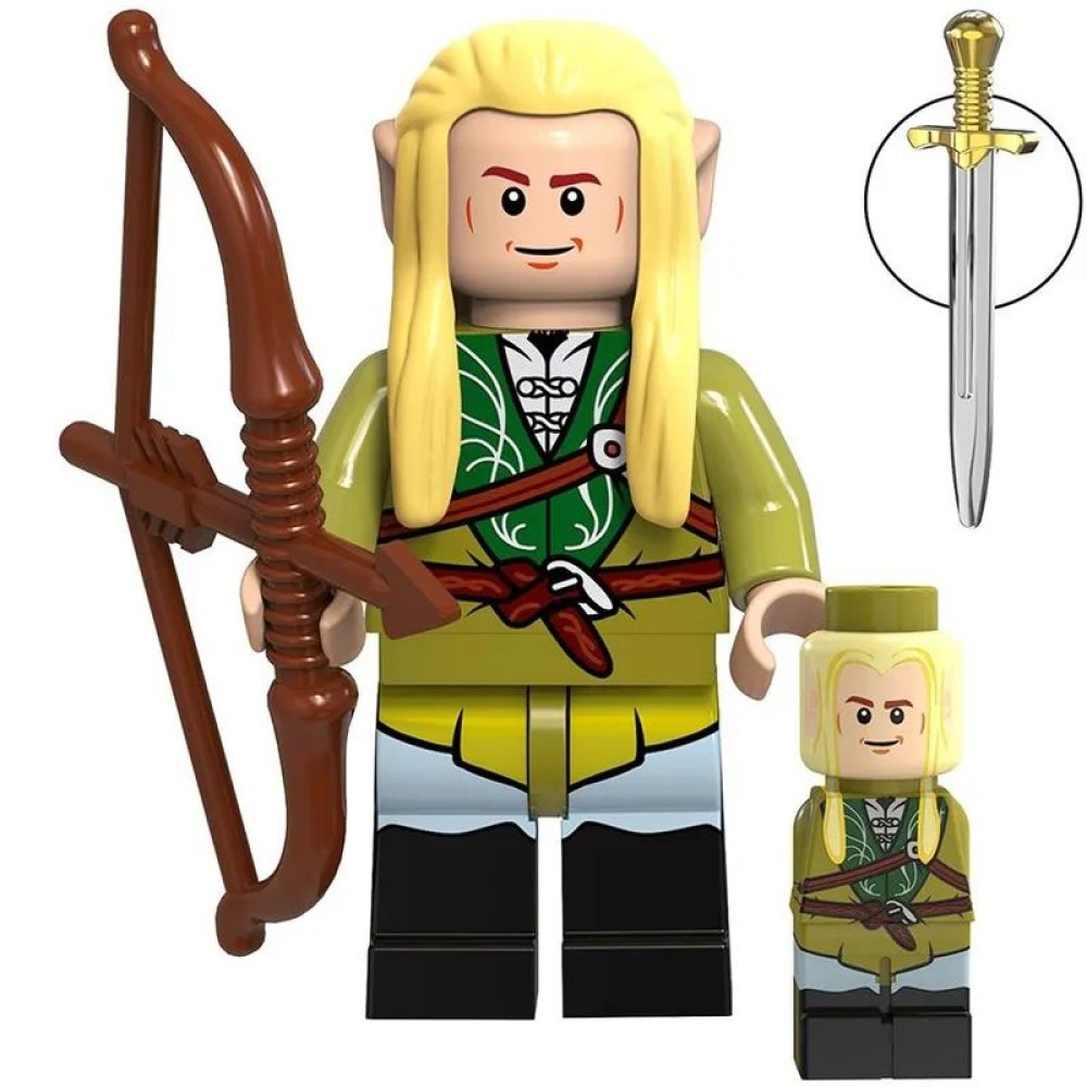 lego minifigure The Lord of the Rings Minifigure Legolas Minifigures building block bricks toys