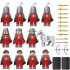 Minifigure Castle Knights 11 knights squad and a horse