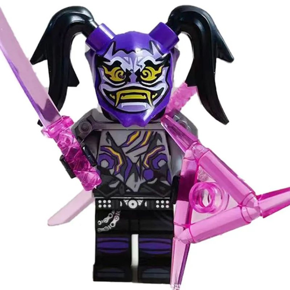 lego minifigure Ninjago Ninja Minifigure Ninja Ultraviolet NINJAGO building block bricks toys lego minifigure Ninjago Ninja Minifigure Ninja Ultraviolet NINJAGO building block bricks toys