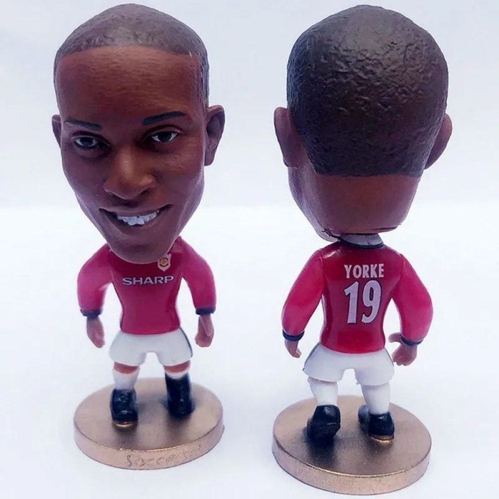 lego minifigure Soccerwe Minifigure of Footballer Dwight Yorke (Manchester United) Minifigures building block bricks toys