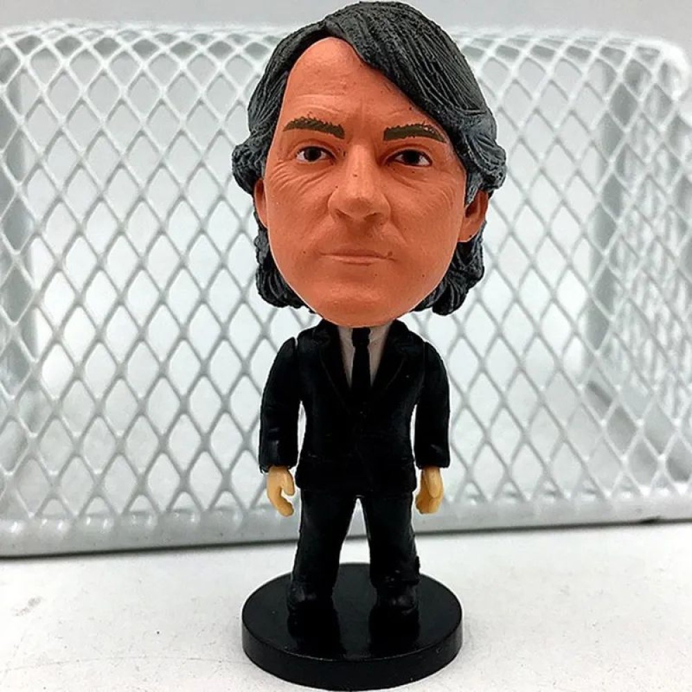 lego minifigure Soccerwe Minifigure of Coach Roberto Mancini Minifigures building block bricks toys
