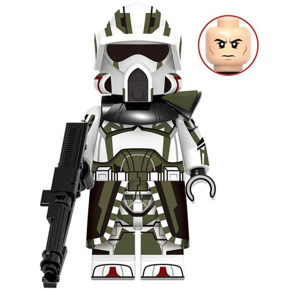 lego minifigure Star Wars Minifigure Commander Trauma Star Wars building block bricks toys lego minifigure Star Wars Minifigure Commander Trauma Star Wars building block bricks toys