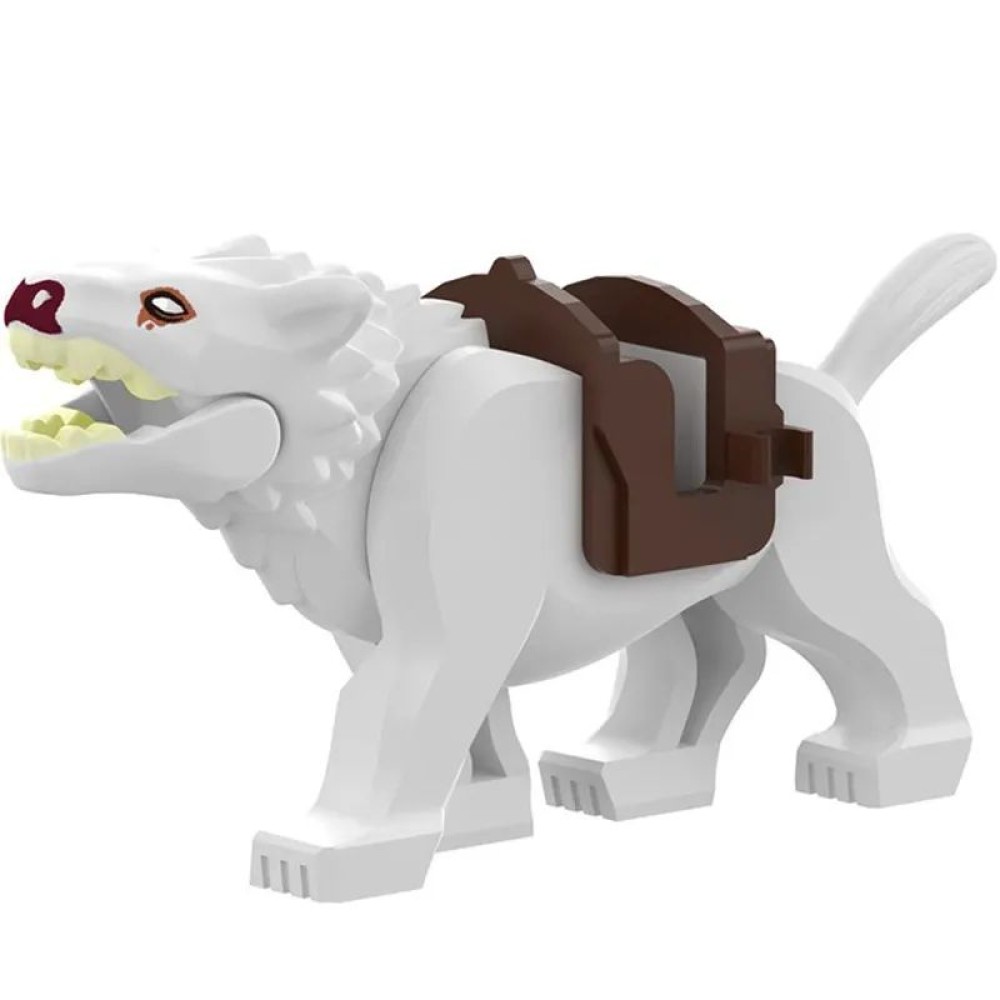 lego minifigure Lord of the Rings Minifigure White Warg Minifigures building block bricks toys
