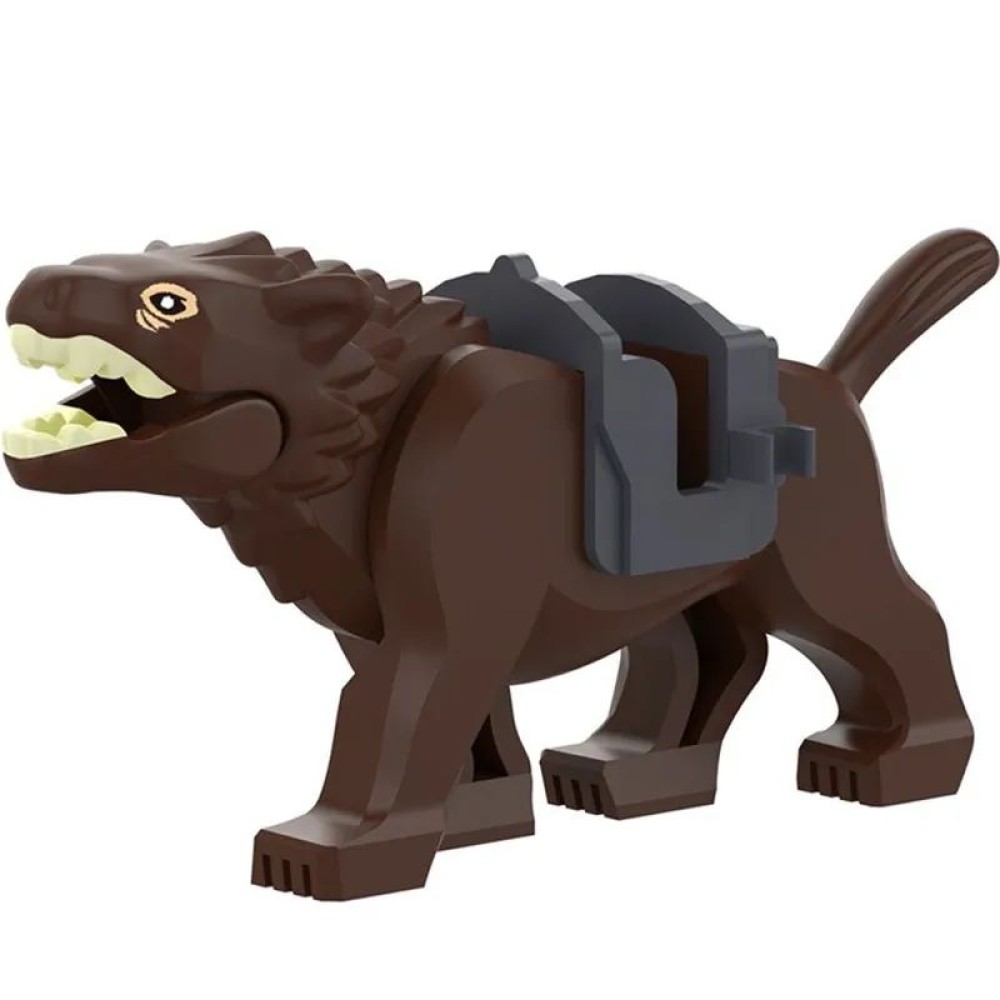 lego minifigure Lord of the Rings Minifigure Brown Warg Minifigures building block bricks toys