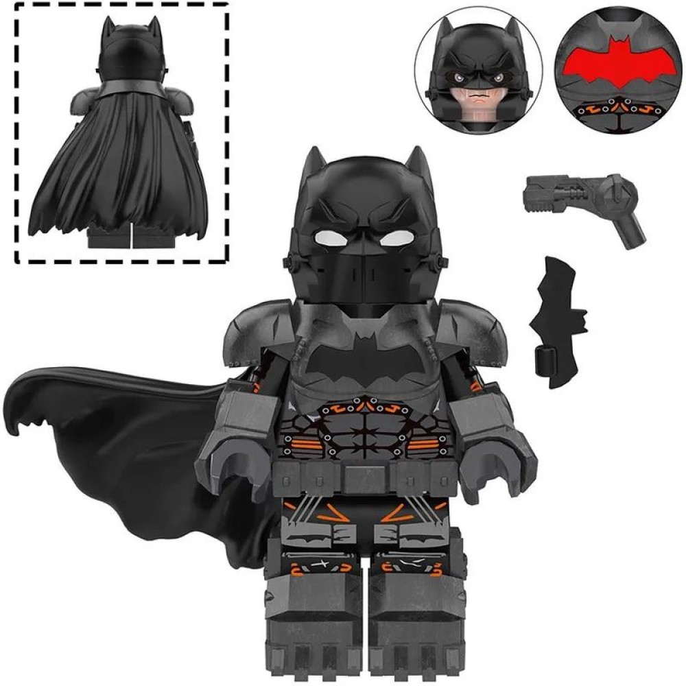 lego minifigure DC Minifigure Batman in XE suit Minifigures building block bricks toys