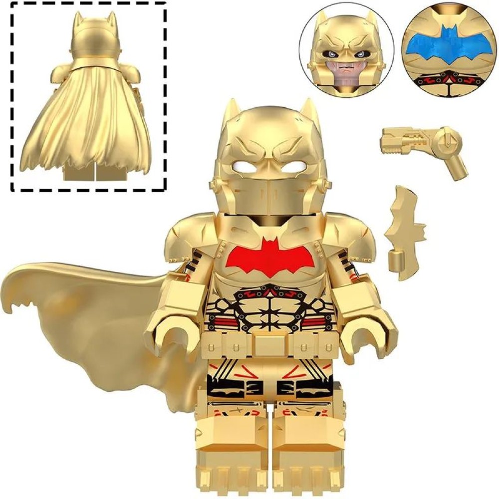lego minifigure DC Minifigure Batman in XE suit Minifigures building block bricks toys