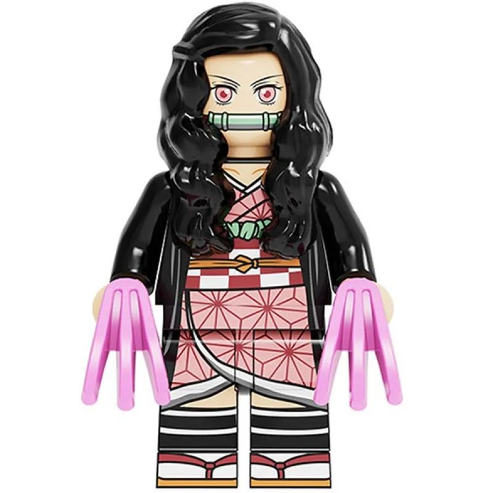 lego minifigure Anime Minifigure Demon Slayer Nezuko Kamado Anime Minifigure building block bricks toys lego minifigure Anime Minifigure Demon Slayer Nezuko Kamado Anime Minifigure building block bricks toys