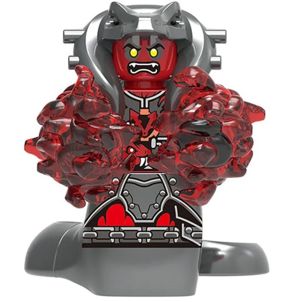 lego minifigure Red Snake Minifigure Minifigures building block bricks toys