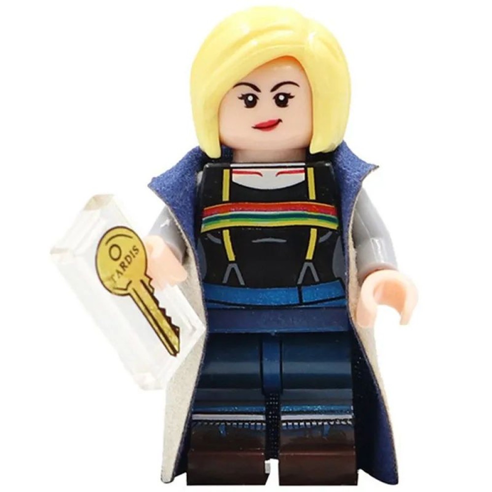 lego minifigure Minifigure of a TV series character Doctor Who Thirteenth Doctor Minifigures building block bricks toys