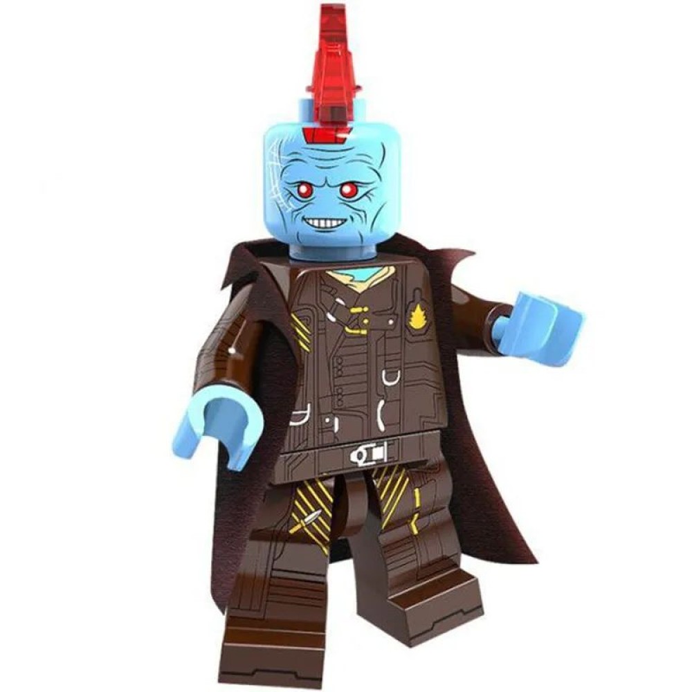 lego minifigure Marvel Minifigure Yondu Udonta (Guardians of the Galaxy) Marvel building block bricks toys