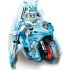 Ninja NinjaGo Minifigure Ice Emperor on motorcycle