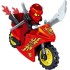 Ninja NinjaGo Minifigure Ninja Kai on motorcycle