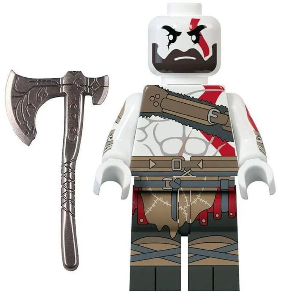 lego minifigure God of War 3 Minifigure Kratos Minifigures building block bricks toys