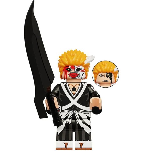 Anime Minifigure 'Bleach' Ichigo Kurosaki Anime Minifigure 'Bleach' Ichigo Kurosaki