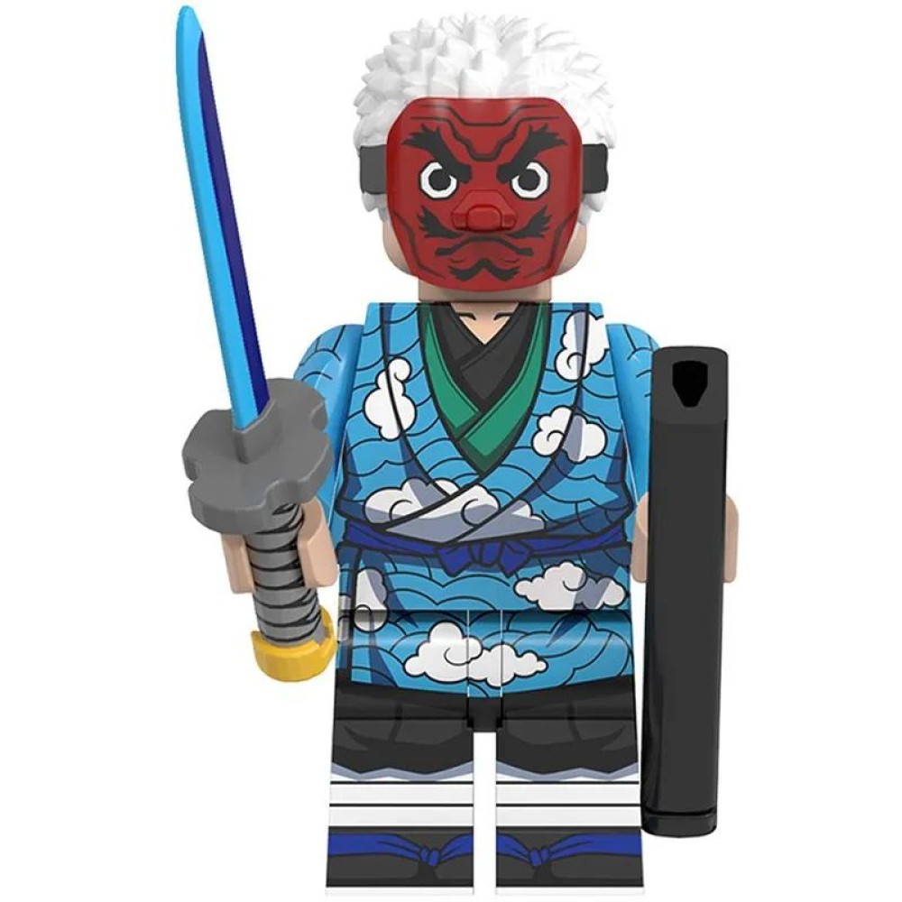 lego minifigure Anime Minifigure Demon Slayer Sakonji Urokodaki Anime Minifigure building block bricks toys lego minifigure Anime Minifigure Demon Slayer Sakonji Urokodaki Anime Minifigure building block bricks toys