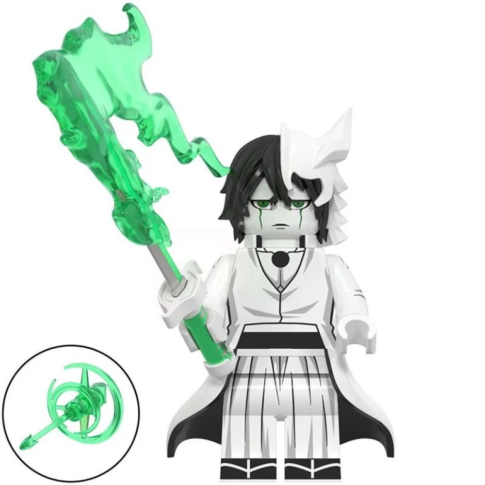 lego minifigure Anime Minifigure Bleach Ulquiorra Cifer Anime Minifigure building block bricks toys lego minifigure Anime Minifigure Bleach Ulquiorra Cifer Anime Minifigure building block bricks toys