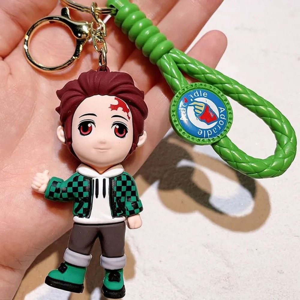 lego minifigure Tanjirou Kamado Anime Keychain Minifigures building block bricks toys lego minifigure Tanjirou Kamado Anime Keychain Minifigures building block bricks toys