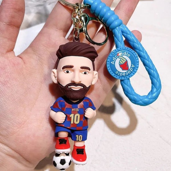 Lionel Messi Barcelona Keychain