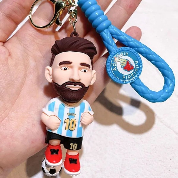 Lionel Messi Keychain Argentina