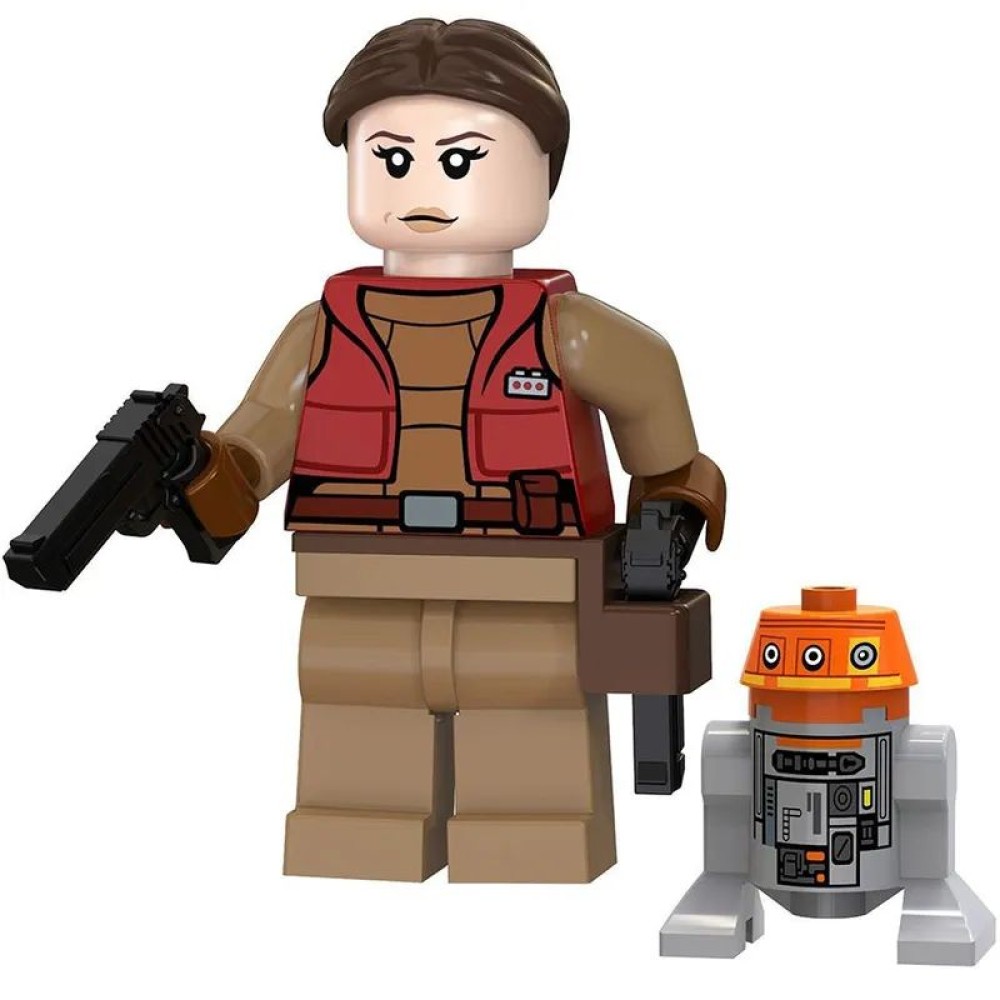 lego minifigure Star Wars Minifigure Padmé Amidala with droid Star Wars building block bricks toys lego minifigure Star Wars Minifigure Padmé Amidala with droid Star Wars building block bricks toys