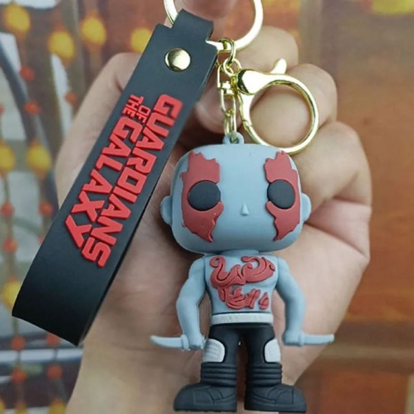 Drax Guardians of the Galaxy Keychain Minifigure